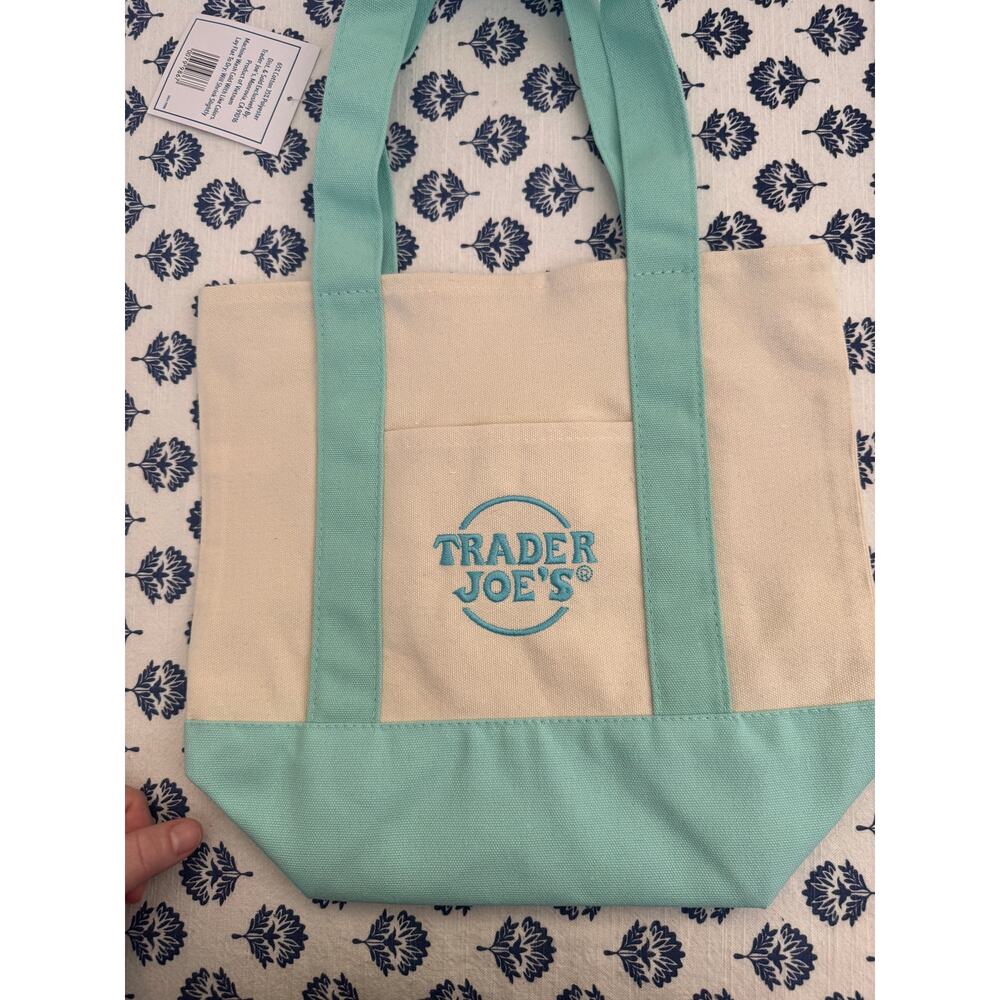 Disney Ariel, Flounder Sebastian Custom Made Trader Joes Mini Tote One of a Kind - Picture 6 of 6